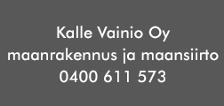 Kalle Vainio Oy logo